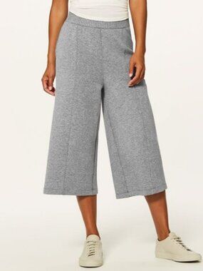 Lululemon New Form crop pants grey women's size 8